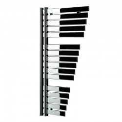 Дизайнерска Лира Lаzzarini Randa хром 590x1100 mm 376W